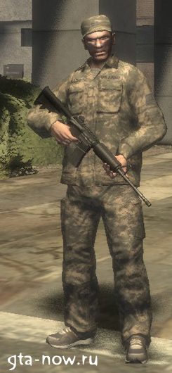 Моды для GTA 4. Армейская одежда