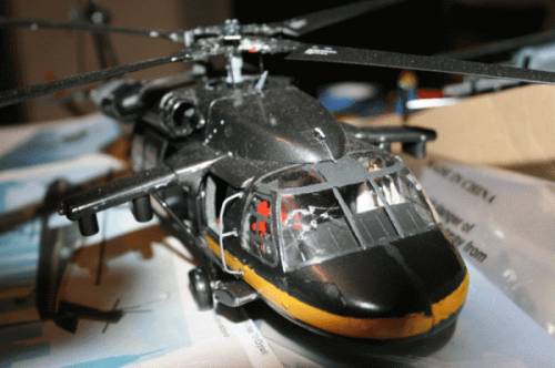Модель военного вертолёта из GTA 4