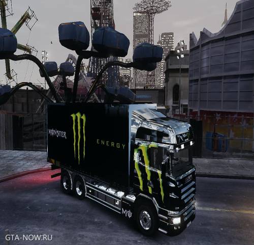 Scania R580 Monster Energy