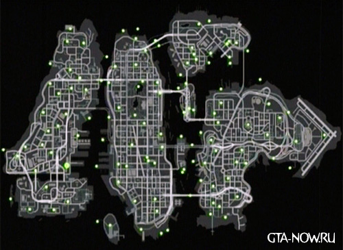 Карта оружия GTA 4